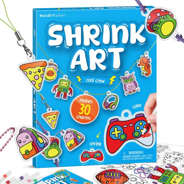 Shrink Art Cool Crew Charm Making Kit