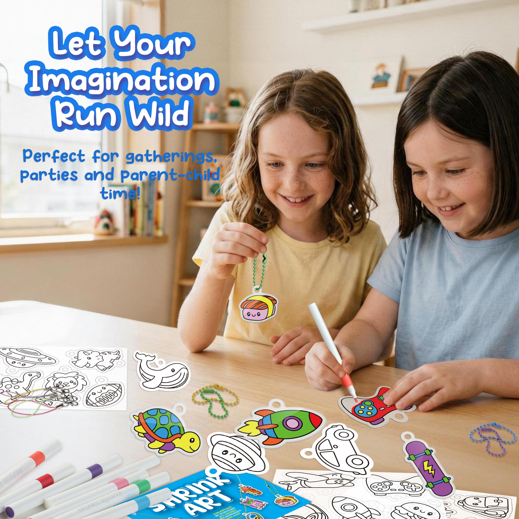 Shrink Art Cool Crew Charm Making Kit - Image 6