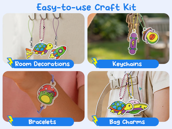 Shrink Art Cool Crew Charm Making Kit - Image 25