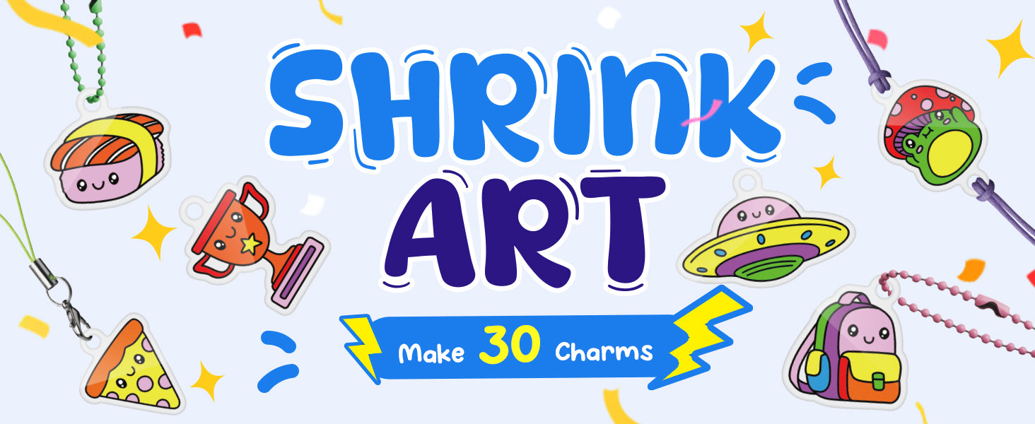 Shrink Art Cool Crew Charm Making Kit - Image 11