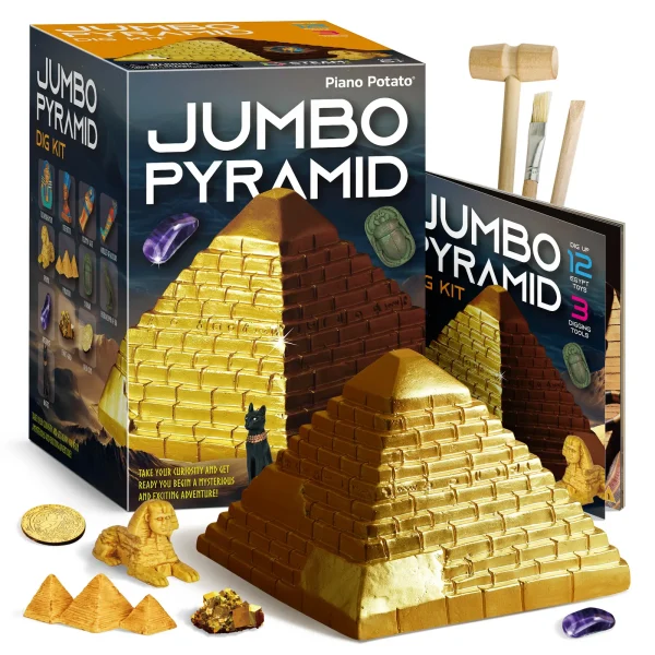 Pyramids Dig Kit, Ancient Egyptian Civilization Civilization Excavation Set
