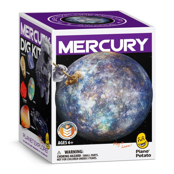 Piano Potato Mercury Dig Kit – Planet Exploration STEM Excavation Set