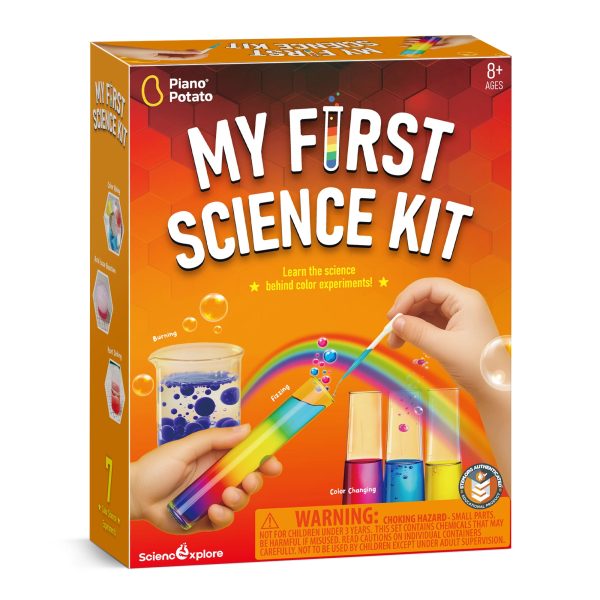 Piano Potato My First Science Kit – 7 Color Experiments for Kids
