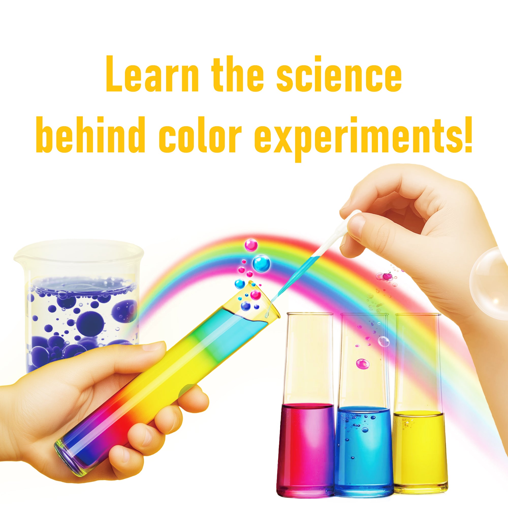 Piano Potato My First Science Kit – 7 Color Experiments for Kids - Image 2