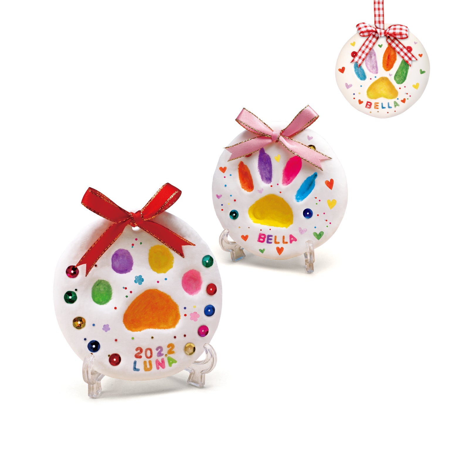 Piano Potato 2-Pack Pet Paw Print Keepsake Kit – DIY Clay Impression Set for Dogs & Cats - Image 4
