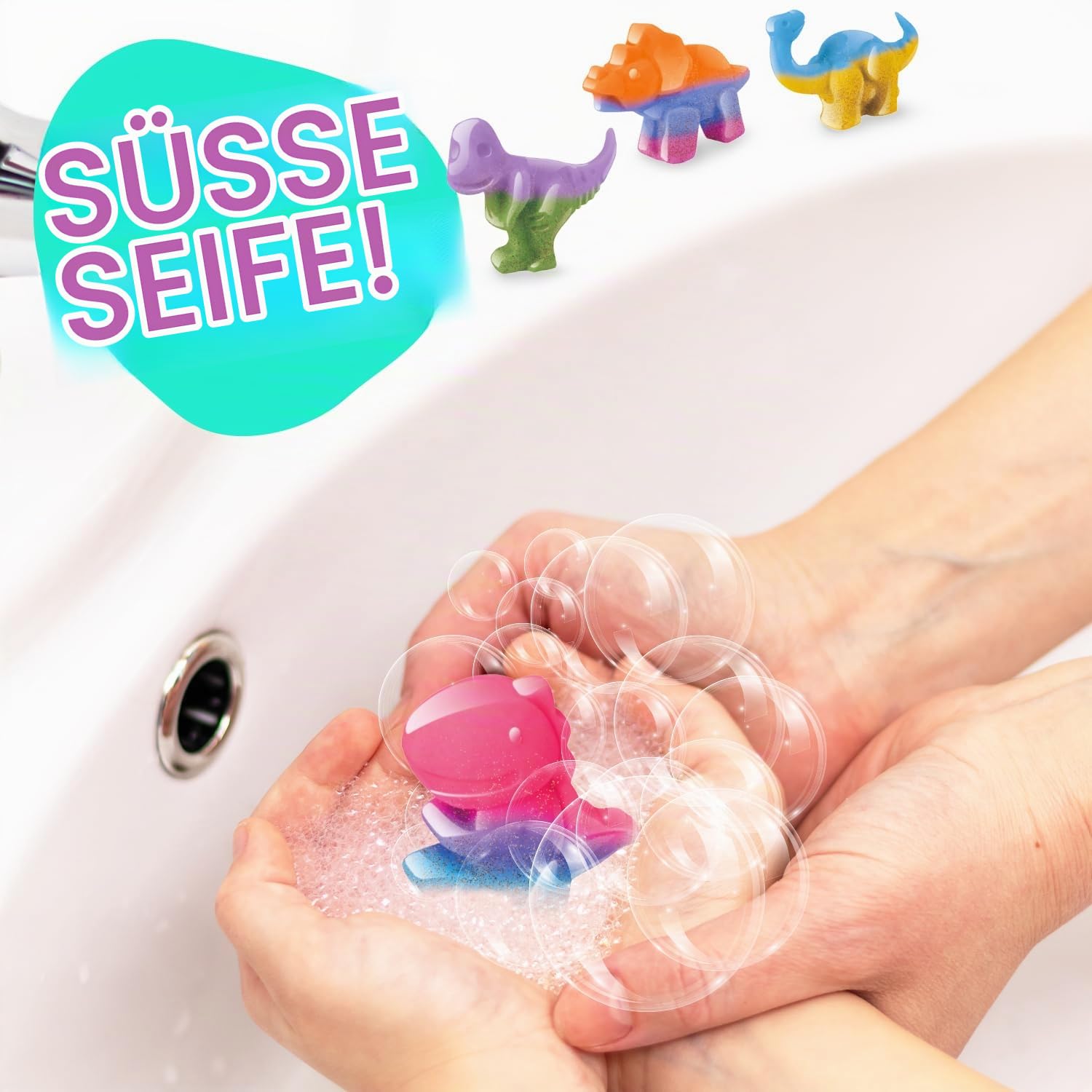 Dino Soap Kit, Science Craft for Kids 8-12, STEM Gift - Image 2